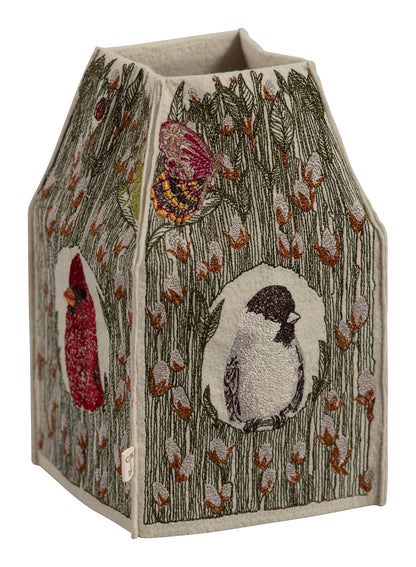 Birdhouse Tissue Box Cover