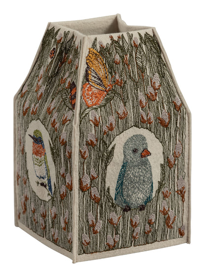 Birdhouse Tissue Box Cover